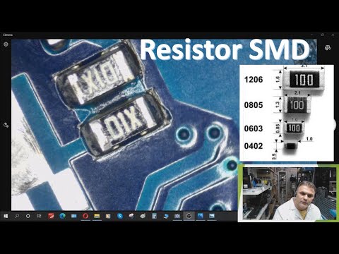 Vídeo: Resistores SMD: Descrição, Marcação