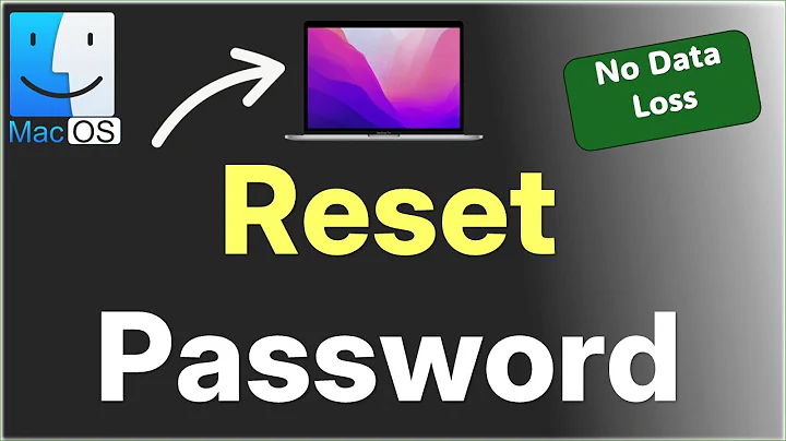 Forgot Mac Login Password, Reset Without Loss of Data