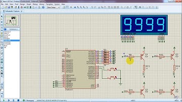 [VĐK AVR] Lập trình quét 4 LED 7 thanh giao tiếp 2 nút bấm: ấn nút 1 số tự động tăng, ấn nút 2 dừng