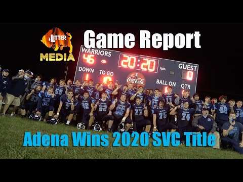 Game Report: Adena Wins SVC Gold Ball with 46-0 Victory Over Zane Trace