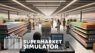 【Supermarket Simulator】足を動かし声を出だせば神様（客）は来る！【宇佐美リト/にじさんじ】