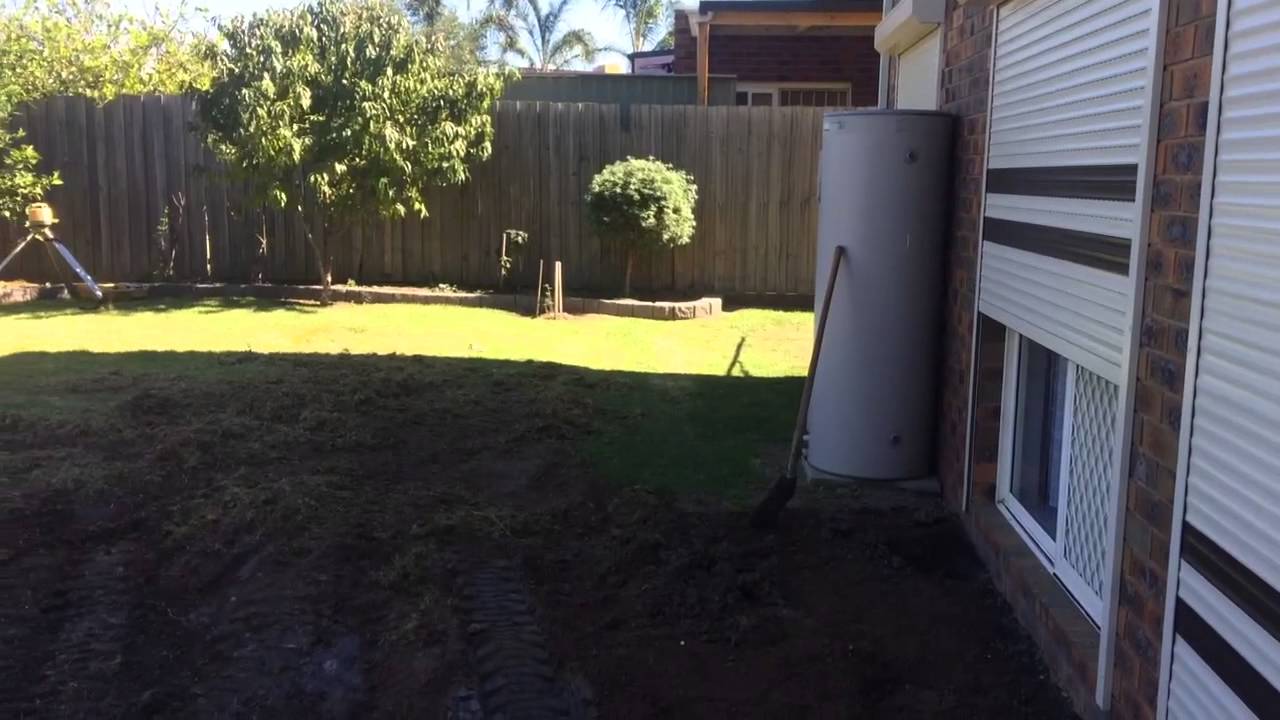 How to excavate & build a patio verandah & timber decking YouTube