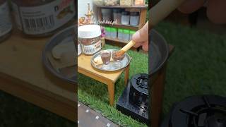 Miniature Neutella choco sticks 🧋🍡😛 #nutella #doll #chocosticks #dolls #minifoodhutpk #shorts #viral