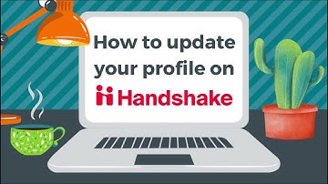 How to update your profile on Handshake