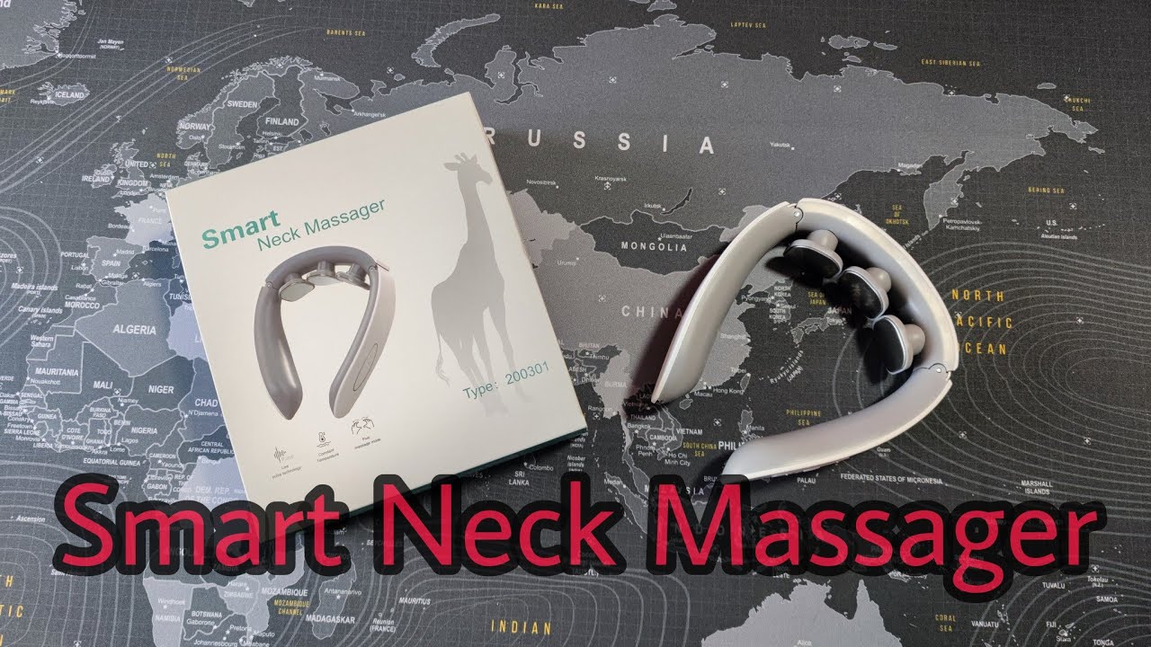 Smart Neck Massager - Unboxing and Test - YouTube