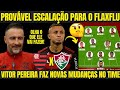 VÍTOR PEREIRA FAZ NOVAS MUDANÇAS!!! PROVÁVEL ESCALAÇÃO DO FLAMENGO PARA ENFRENTAR O FLUMINENSE!