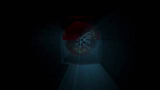 Blue light inside sphere 2