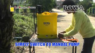 Manual & Electric Backpack Power Sprayer