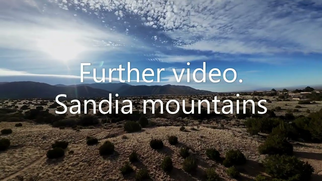 Low level flying an Avata 2 thru semi desert terrain   Sandia Mountain foothills