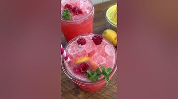 Sparkling Raspberry Lemonade