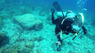 RHONDA HAWKINS FIRST OCEAN DIVE SAN CARLOS MEXICO 6 2015