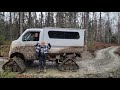 Camping at abandoned alaskan homestead with modified offroad kei truck