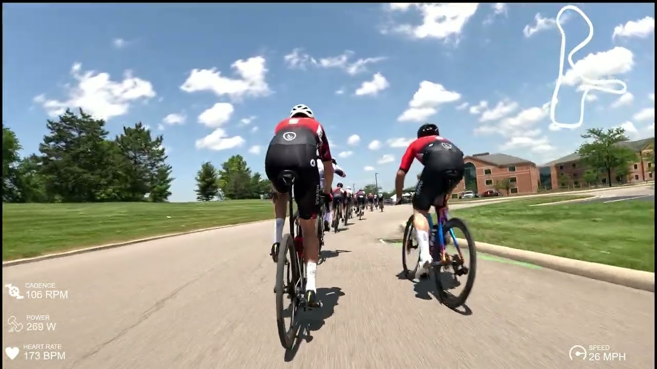 Racing like a ghost or the Schoolyard Rumble Crit 1/2/3 2025