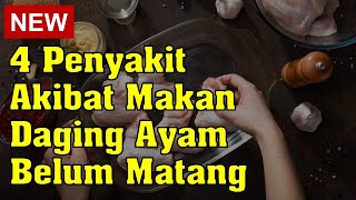 4 Penyakit Akibat Makan Daging Ayam Belum Matang