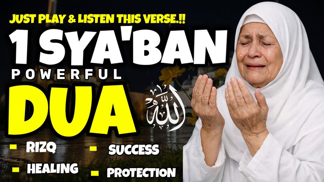 POWERFUL TUESDAY PRAYER WILL BE BLESSED IN THE HOUSE OF WHOM GOD IS PATIENT- Sya'ban dua