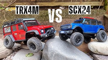 Welke moet je kopen? - Traxxas TRX4M vs Axial SCX24 vergelijking