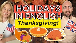 Download Lagu Thanksgiving Vocabulary in English! Pictures and American Culture in Intermediate Advanced English MP3