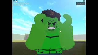 Roblox Bruce Hulk Transformation