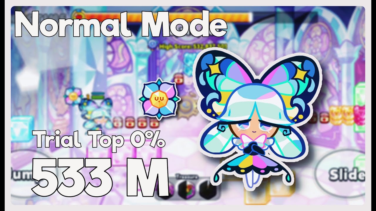 Sugar Glass Cookie s Trial Normal Mode Top 0 533 M Cookie Run