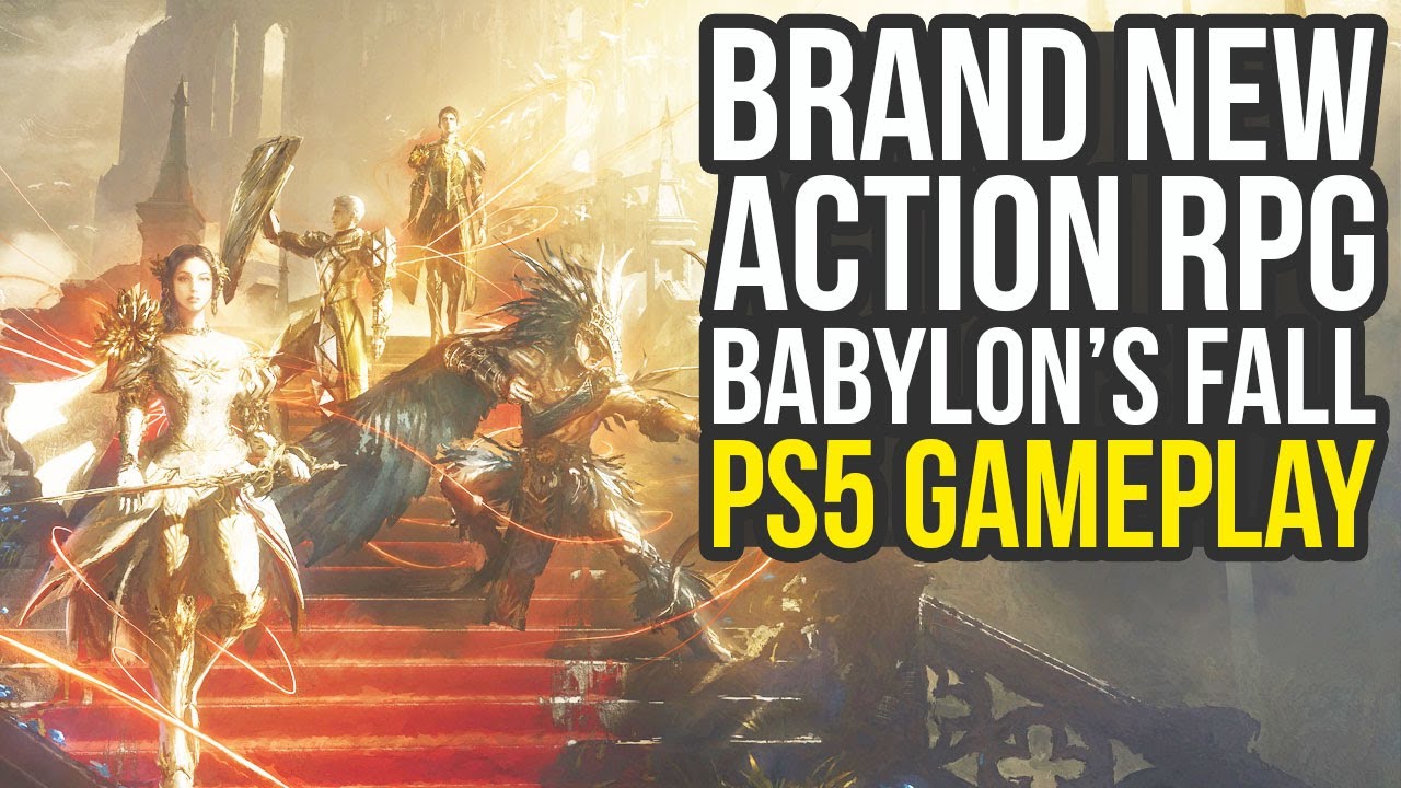 Babylon's Fall Gameplay - Brand New Action RPG By PlatinumGames (Babylon's Fall PS5 Gameplay)