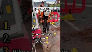 😂 Funniest Construction Fails &amp; Crazy Worksite Moments! #Shorts #Construction #FunnyFails #WorkFails