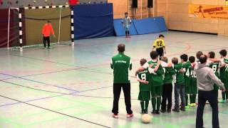 Elfmeterschiessen um Platz 3 BSC Old Boys Basel U11 - SV Nollingen Ea 04.01.2015