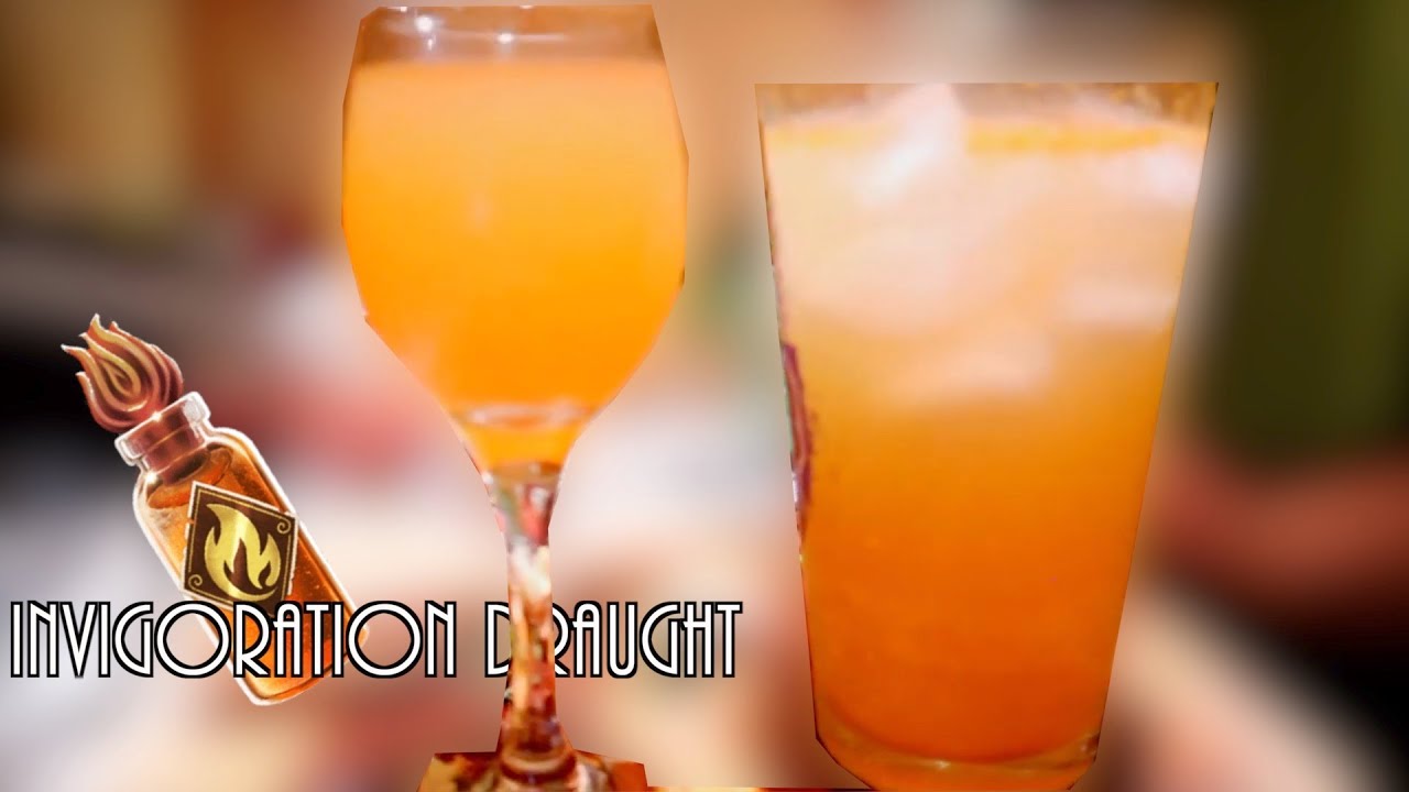Invigoration Draught Cocktail| Wizards Unite Potions Cocktails