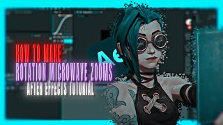 Rotation Microwave Zooms || After effects tutorial #2 || JUNXSAEP