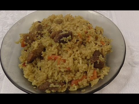 Плов Как приготовить вкусный плов Плов в кастрюле со свининой