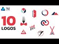 10 Logos in 10 Minutes Vector Illustration in Affinity Designer
