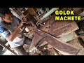 Making Golok Machete Handles and Sheaths in Central Java