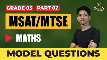 MSAT Class 5 Maths - 2: Score Full Marks! | MSAT Previous Year Question Paper Solving