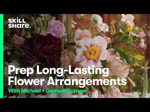 How to Prep Flowers for a Long Lasting Arrangement
