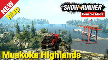 New Map Muskoka Highlands In Snowrunner Phase 6 Update