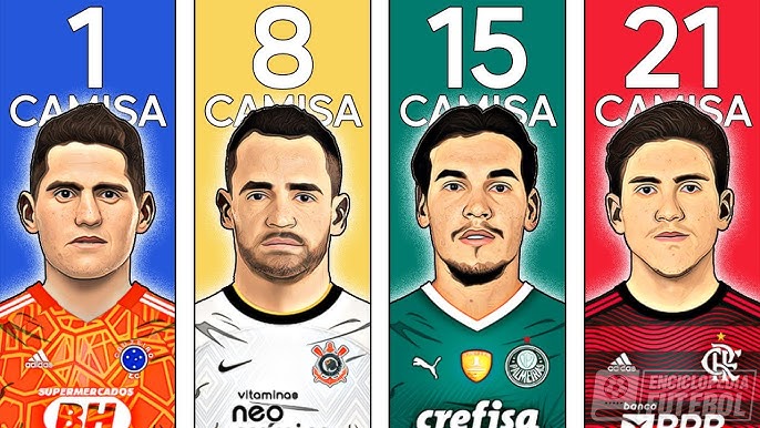 TNT Sports Brasil - Essa eu quero ver! Das 26 letras do alfabeto, qual  delas tem o melhor quinteto do futebol? COMENTA aí o seu time favorito!  Arte: Bleacher Report Football.