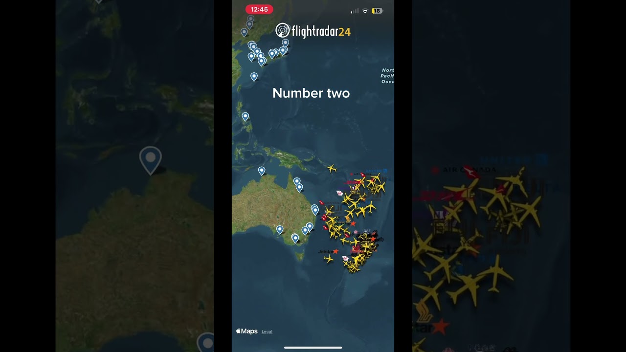 Finding weird thing in Flight radar 24