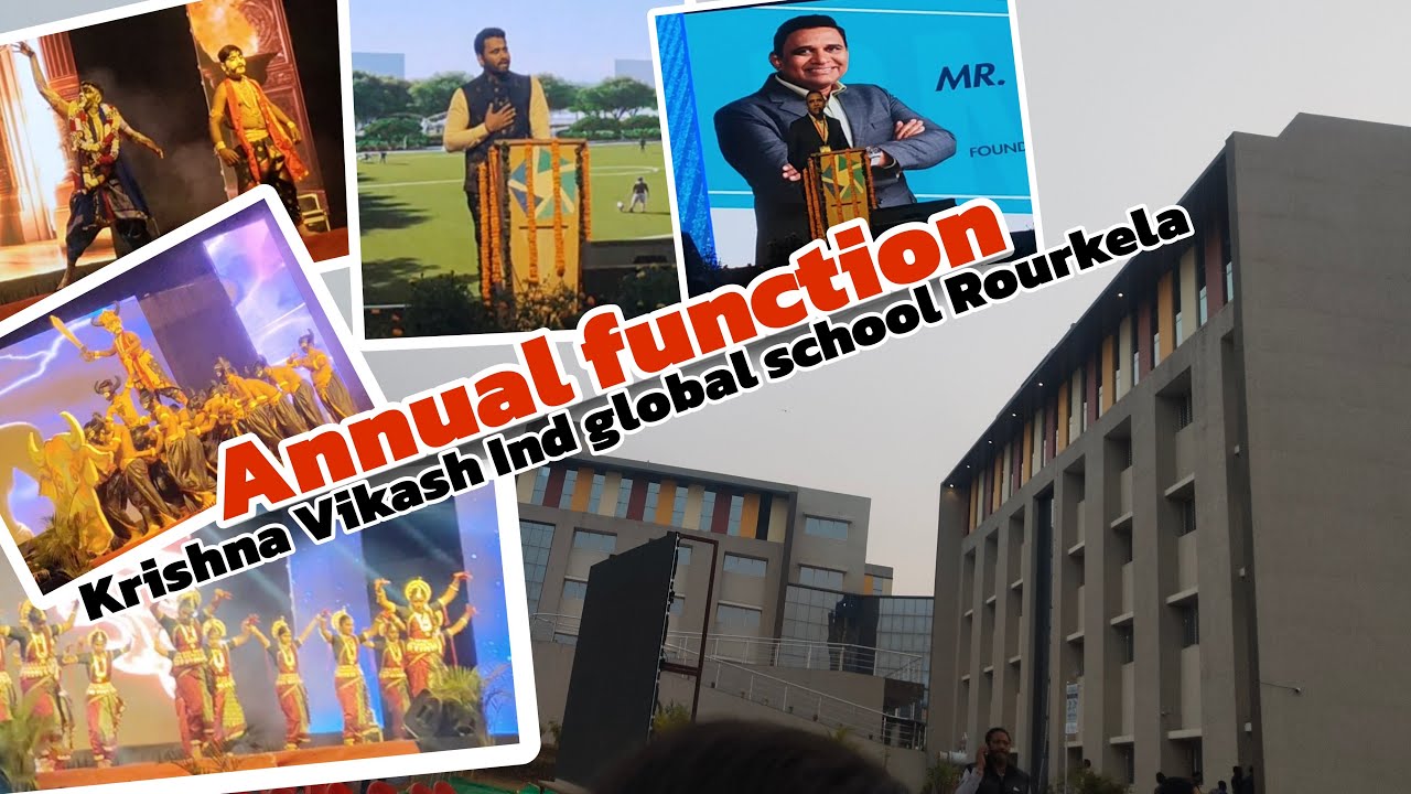Annual function 😊|| Krishna Vikash Ind global school Rourkela| |Miss dp ||