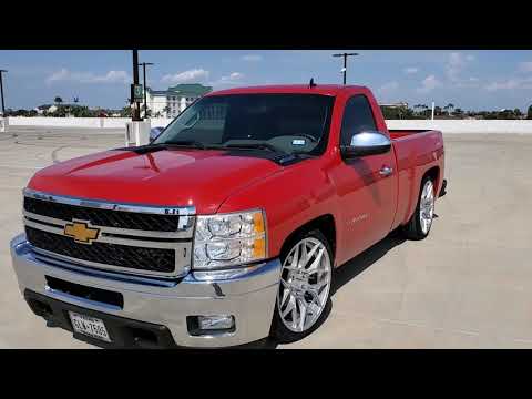 New wheels for the Silverado!! - YouTube