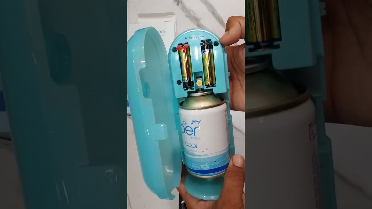 Godrej Aer freshener working 