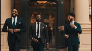 Dudes in suits meme template