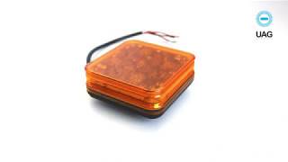 24W Mini Compact Square LED Beacon
