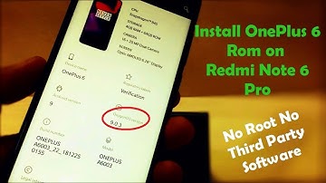 OnePlus 6 OxygenOS Custom ROM on Redmi Note 6 Pro
