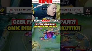 GAK MASUK AKAL! GEEK FARM BIKIN ONIC KELAR DI GAME 3?! 😱🔥