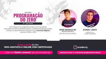 Dia 01: Imersão Programação do Zero - 3ªed