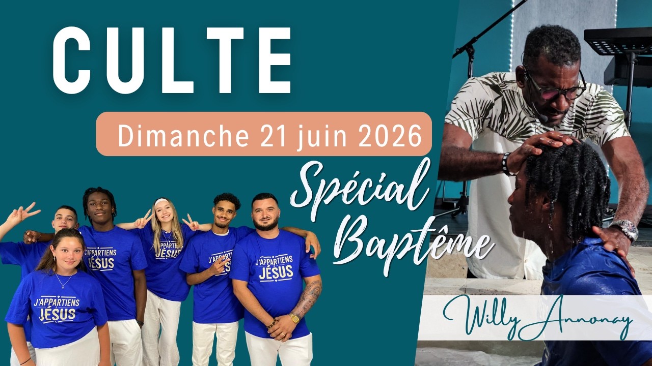 Dimanche 21/06 - Baptême Après-midi - Eglise Salon de Provence