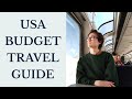 USA BACKPACKING BUDGET | Our $45/day budget for travelling across America by train