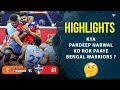 Pro kabaddi league 9 highlights m66  bengal warriors vs up yoddhas  pkl 9 highlights