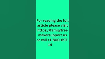 Download Your Family Tree From Ancestry With 4 Simple Steps | Downloading Tree From Ancestry