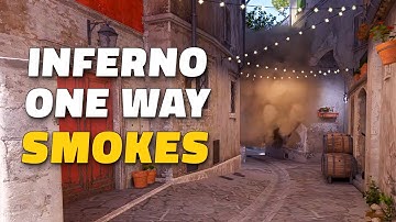 CS2 One Way Smokes Inferno