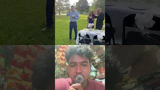 Weeding cake falls down reaction🥲🤯 #respect #wedding #shorts